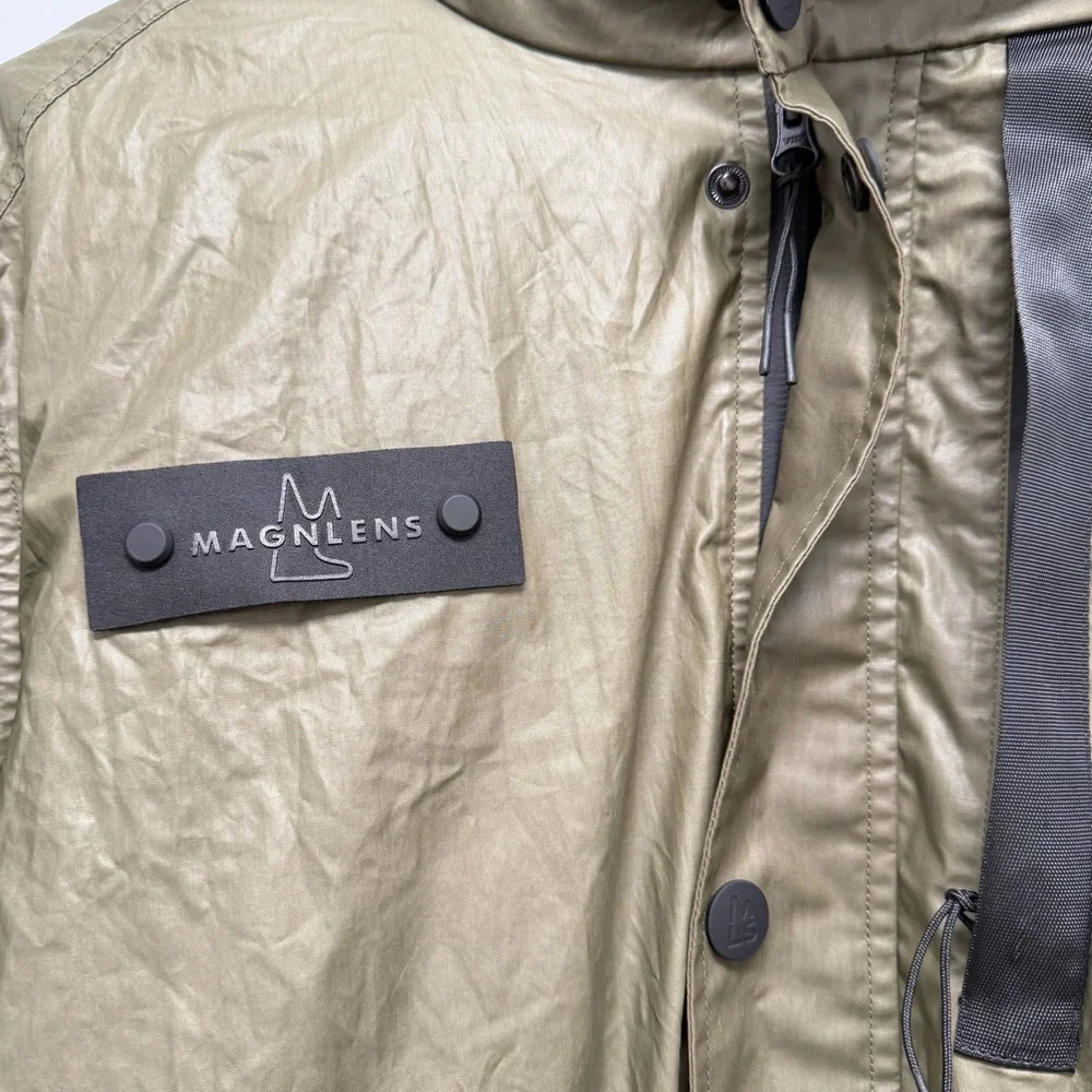 Magnlens Fishtail Olive Green Parka Jacket Size Medium - Picture 5 of 16